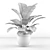 Tropical Paradise Banana Palm 3D model small image 3