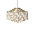 Modern Glass Chandelier: Arundel 3D model small image 1