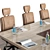 Modern Conference Table 2015 3D model small image 3