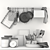 Organize Your Kitchen with this Utensil Rack 3D model small image 8