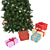 Elegant Christmas Tree Set with Decorations 3D model small image 7