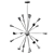 Colorful Italian Sputnik Chandelier 3D model small image 4