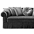 Elegant Modern Sofa: Gianfranco-Ferre_STEPHANY 3D model small image 2