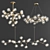 Elegant LED Bubble Chandeliers 3D model small image 1