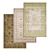 Luxury Carpets Set 3D model small image 1