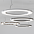 Sattler Anello Pendant Light: Sleek German Design 3D model small image 1