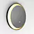 LuminaMoon: Round Illuminated Mirror 3D model small image 4