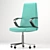 Elegant and Ergonomic Office Chair 3D model small image 3