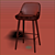 Walter Knoll Bar Stool: Sleek and Stylish 3D model small image 5