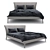 FEBO Bed: B&B Italia Luxury 3D model small image 1