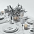 Elegant Dark Tableware Set 3D model small image 6