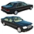 Classic Mercedes w140 - 3D Model 3D model small image 1