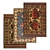 1948 Carpets Set 3D model small image 1