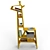 Giraffe Cabinet | Book and Toy Storage Solution 3D model small image 1