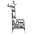 Giraffe Cabinet | Book and Toy Storage Solution 3D model small image 5