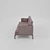 Cycles Render Blender Sofa 3D model small image 10