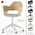 Ergonomic Fjällberget Chair - Ikea 3D model small image 1