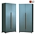 Modern Metropolitan Wardrobe - 100 cm 3D model small image 1