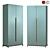 Modern Metropolitan Wardrobe - 100 cm 3D model small image 4