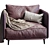 Modern Comfort Armchair K2 3D model small image 2