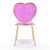 Elegant Love Seat - PBR Gloss Finish 3D model small image 4