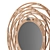 Rattan Sunburst Wall Mirror 3D model small image 4