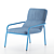 Sancal Elle Fabric Armchair: Sophisticated Comfort 3D model small image 2