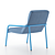 Sancal Elle Fabric Armchair: Sophisticated Comfort 3D model small image 4