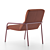 Sancal Elle Fabric Armchair: Sophisticated Comfort 3D model small image 5