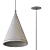 Minimalist Conical Pendant Light 3D model small image 5