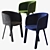 Sleek Grace Grp6 Chair 3D model small image 2
