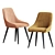 Luxurious Chipman Velvet Side Chair 3D model small image 2