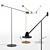 Sleek Copérnica P Floor Lamp by Marset 3D model small image 1