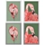 Lively Flamingo Painting - Frame Mj01 3D model small image 3