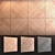 Versatile Wood Wall Panels Set 3D model small image 3