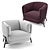 Comfort Cradle Armchair 3D model small image 2