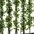 Metal Frame Vertical Garden Partition 3D model small image 3