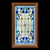 Elegant Stained Glass Window 3D model small image 1