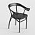 Bent Beechwood Armchair: Sleek and Stylish 3D model small image 2