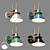 Impress Wall Lamp: Elegant Design, Ø18cm Shade, 31cm Height 3D model small image 1