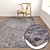 Luxury Carpet Set with High-Quality Textures 3D model small image 5