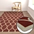 Title: Vintage Carpet Set - Classic Elegance 3D model small image 5