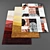 Vibrant Rug Collection: 5 Textured Carpets 3D model small image 1
