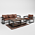 Santishop Loft Style Sofa 3D model small image 1