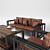 Santishop Loft Style Sofa 3D model small image 5