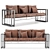 Santishop Loft Style Sofa 3D model small image 10