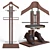 Elegant Floor Hanger Bork HQ802 3D model small image 3