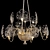 Ethereal Butterfly Chandelier 3D model small image 1