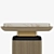 Sleek Nagano Side Table 3D model small image 2