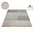 Enno Gray - Viscose Rug 3D model small image 1